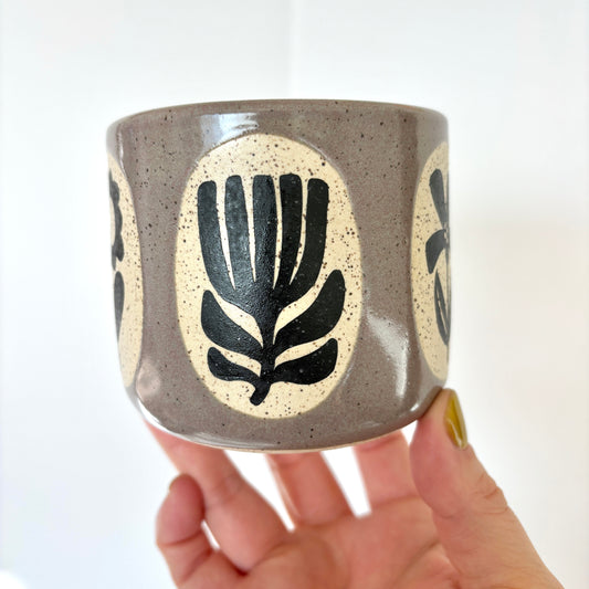 Botanical Mug GRAY