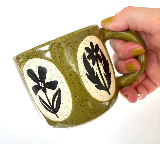 Botanical Mug OLIVE