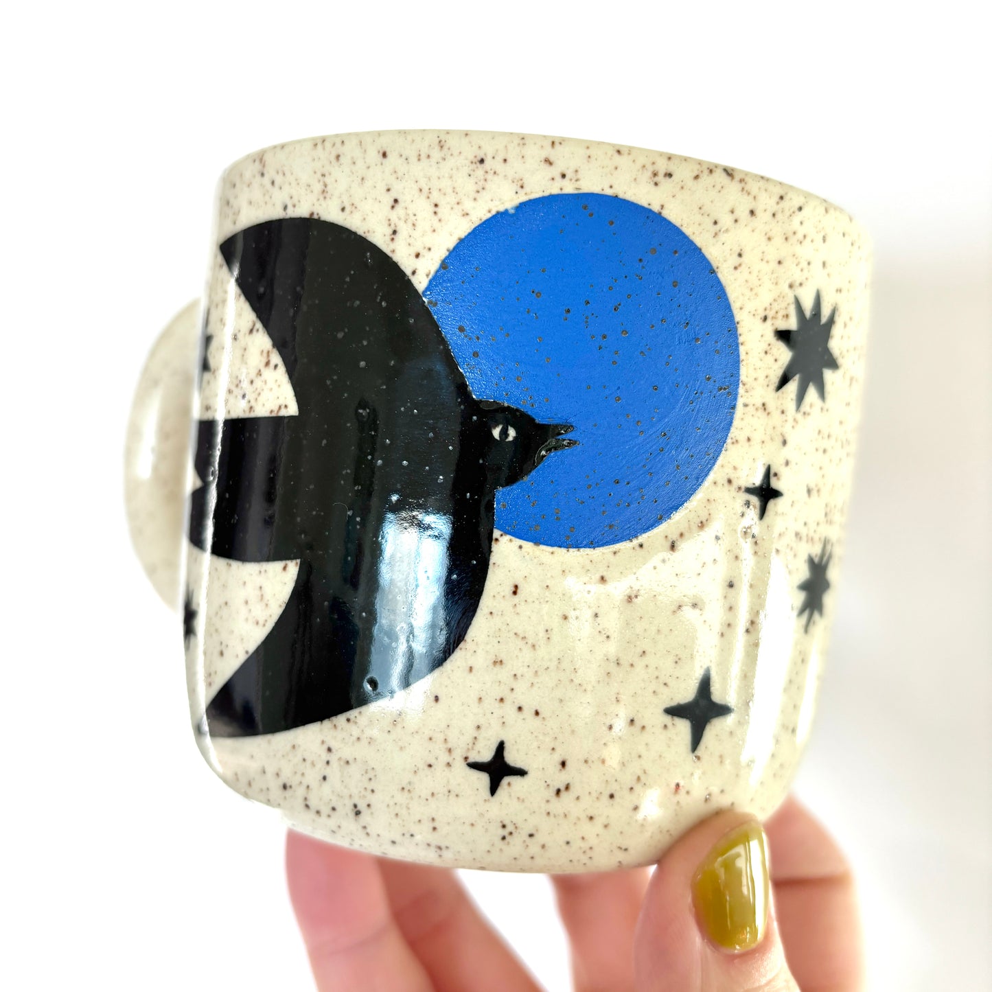 Celestial Bird Mug BLUE