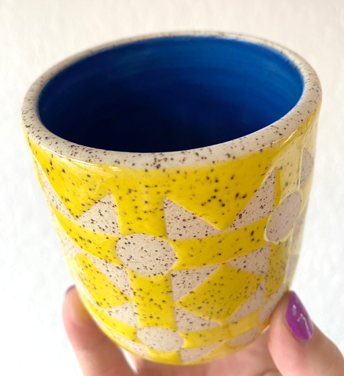 Lisbon Tile Cup - YELLOW