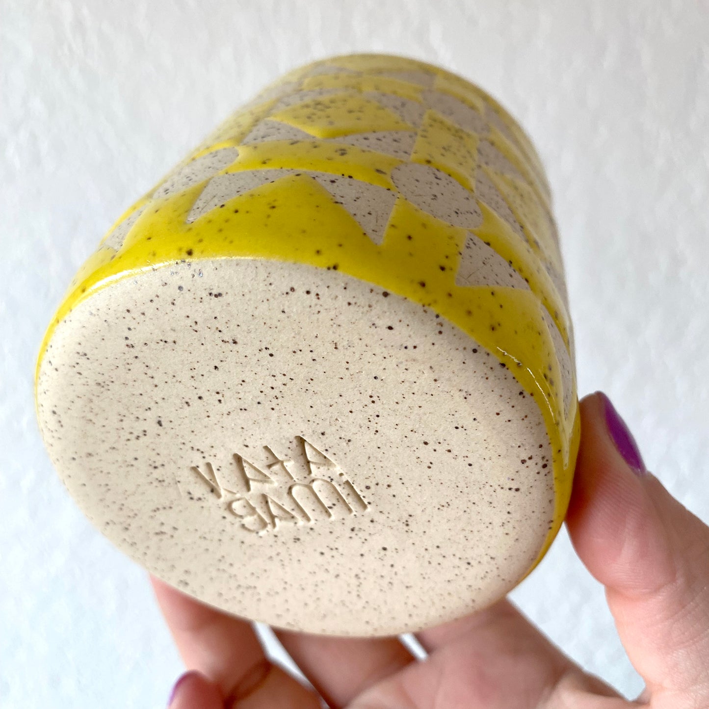 Lisbon Tile Cup - YELLOW