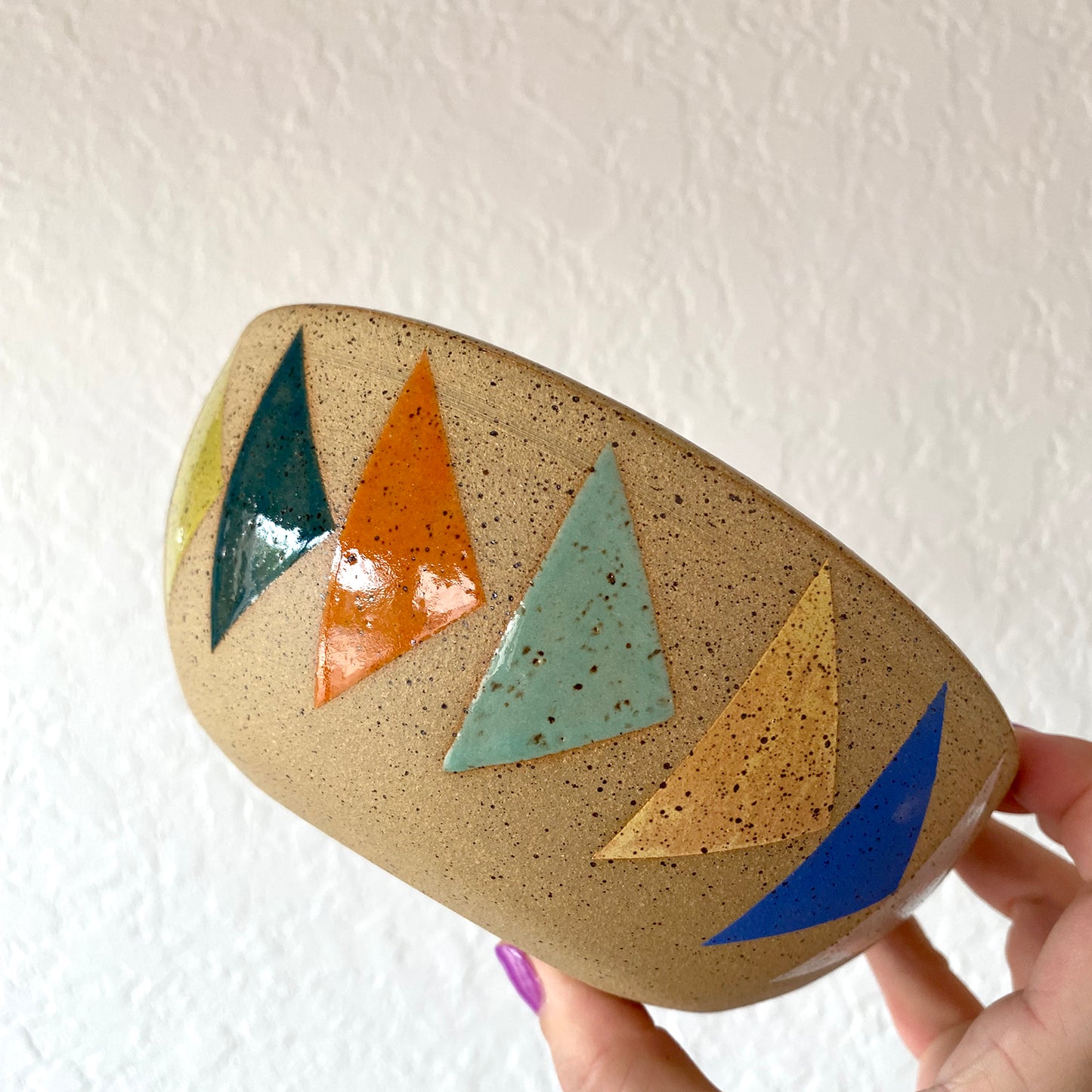 Flying Geese Bowl - MELON
