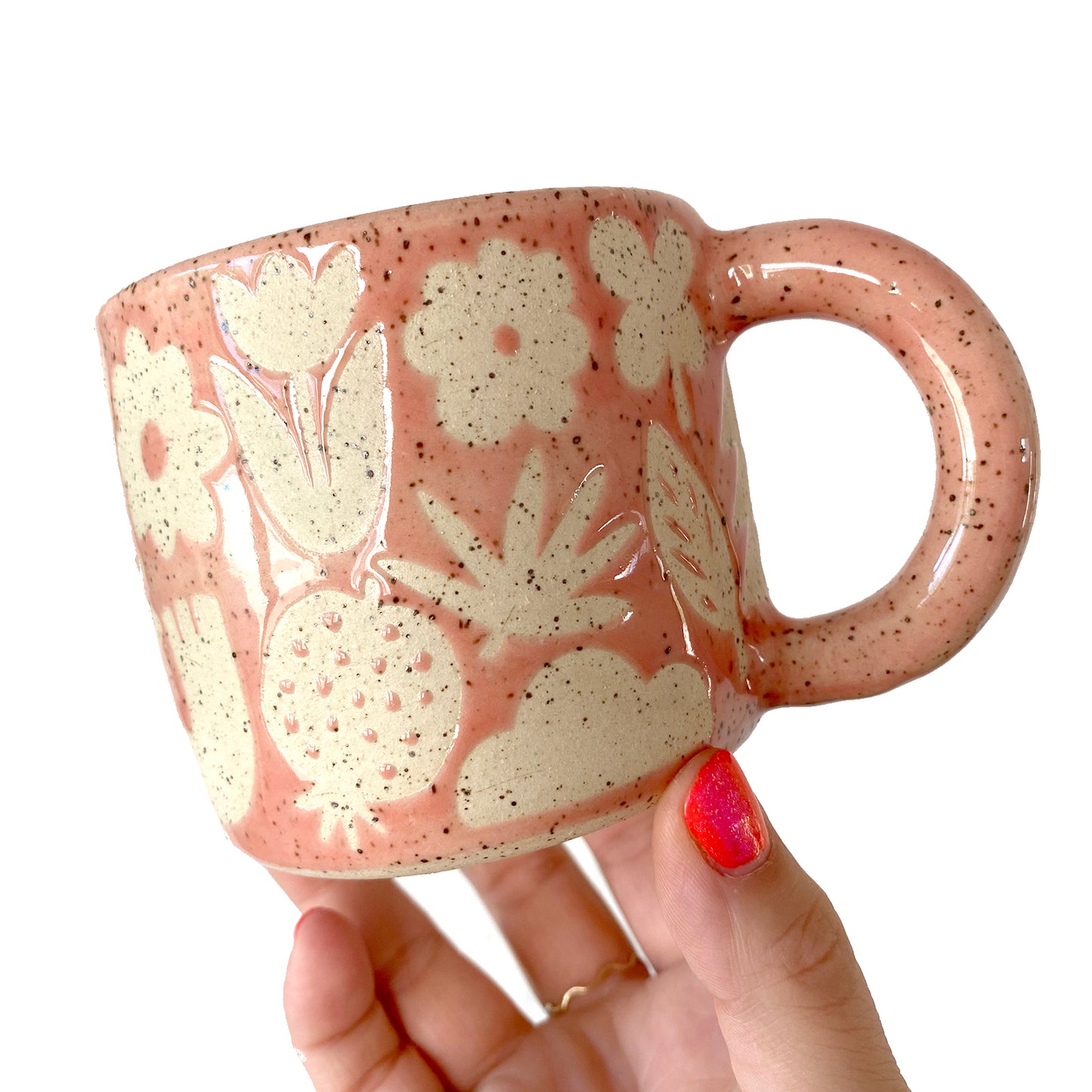 Flora + Fauna Mug - PINK