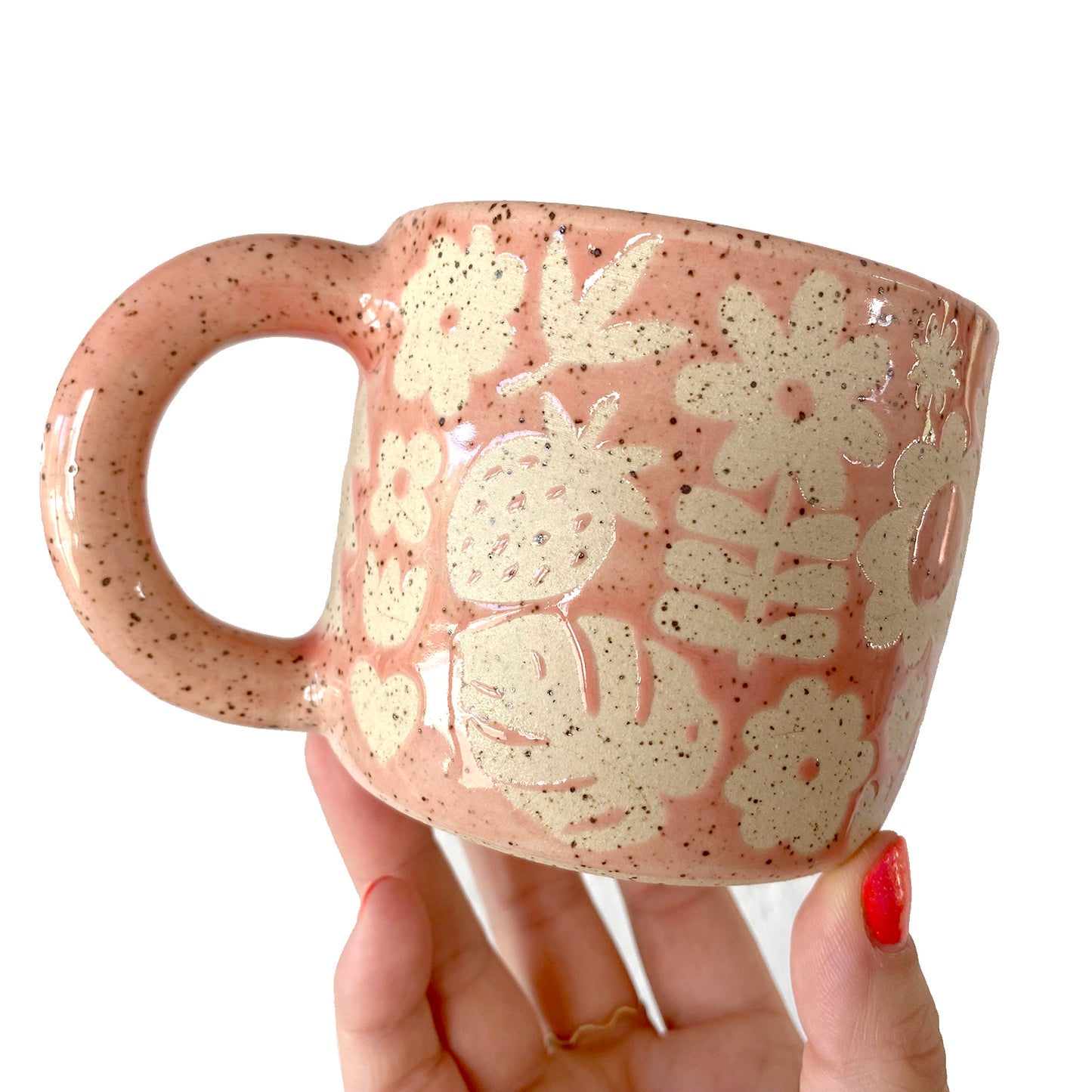 Flora + Fauna Mug - PINK