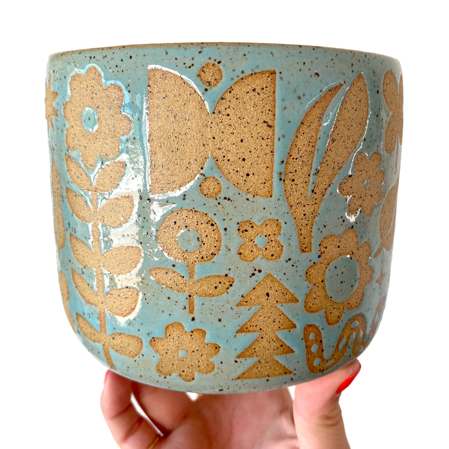 Flora + Fauna Planter - AQUA
