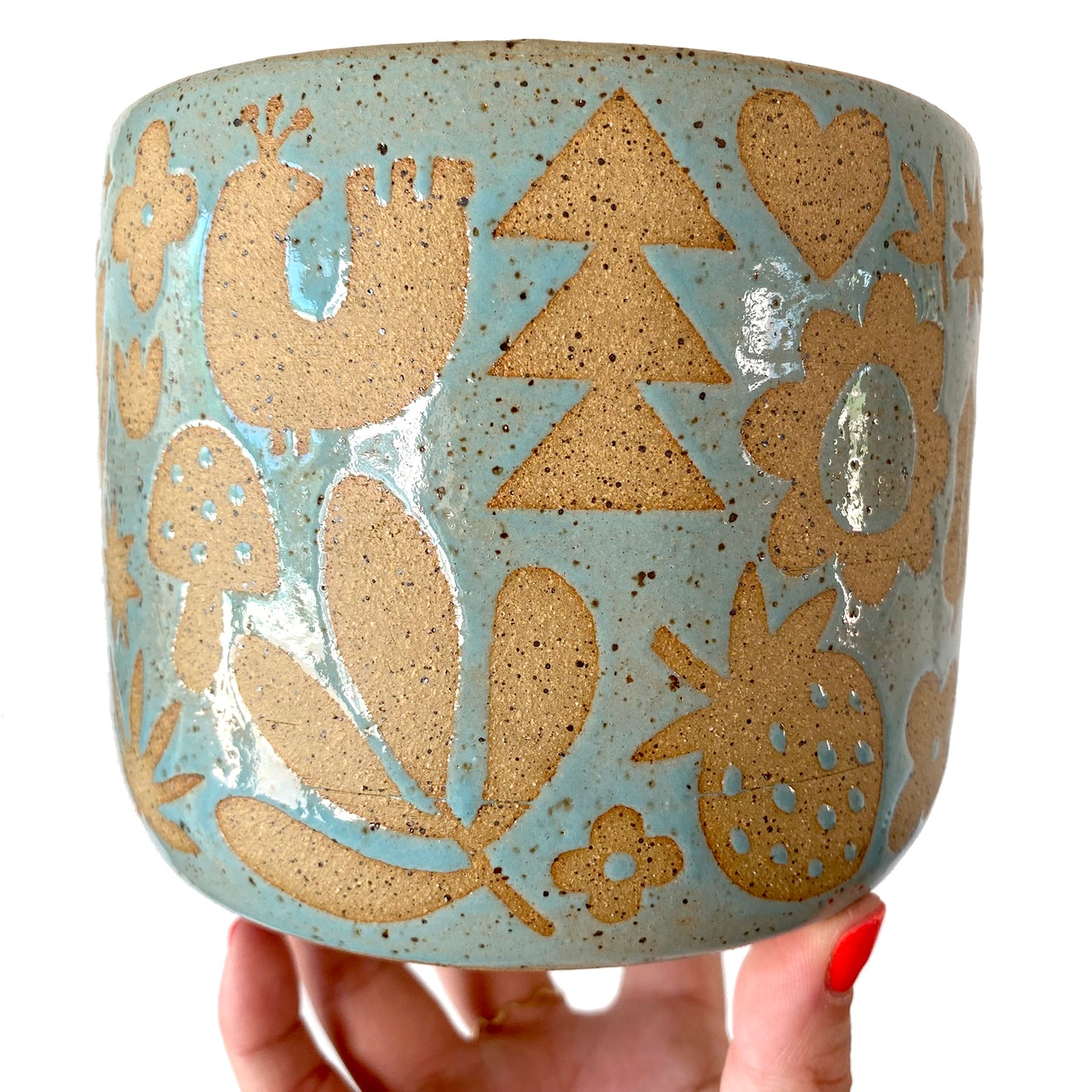 Flora + Fauna Planter - AQUA