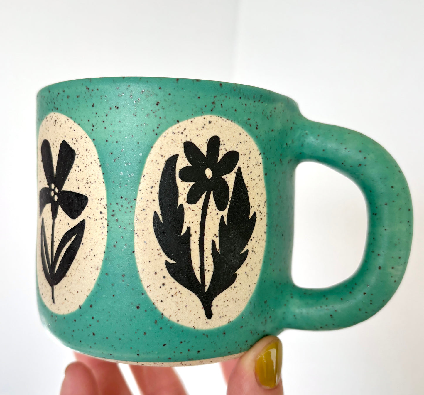 Botanical Mug TEAL