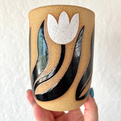 Tulip Cup - WHITE