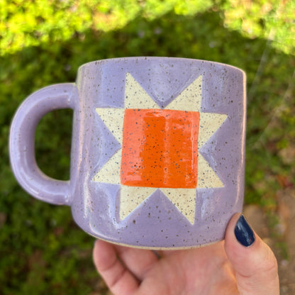 Lilac Quilt Mug *Preorder*