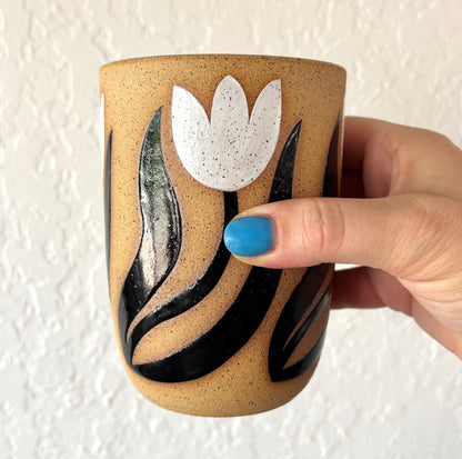 Tulip Cup - WHITE