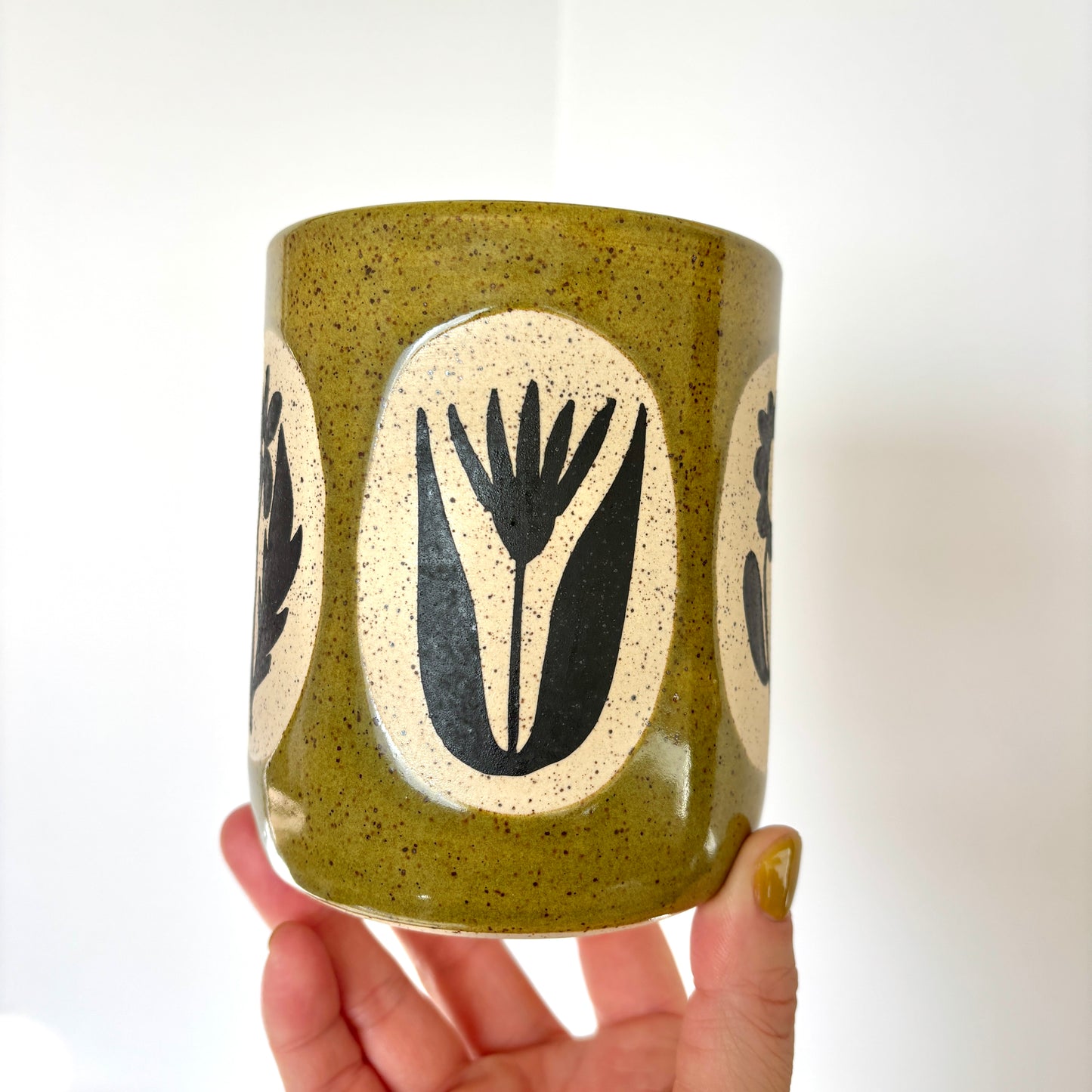 Botanical Vase OLIVE
