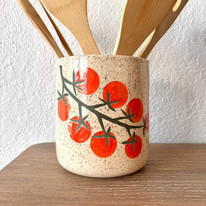 Tomato Utensil Crock