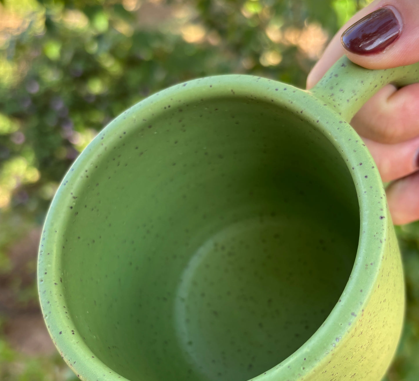 Moss Green Quilt Mug PREORDER