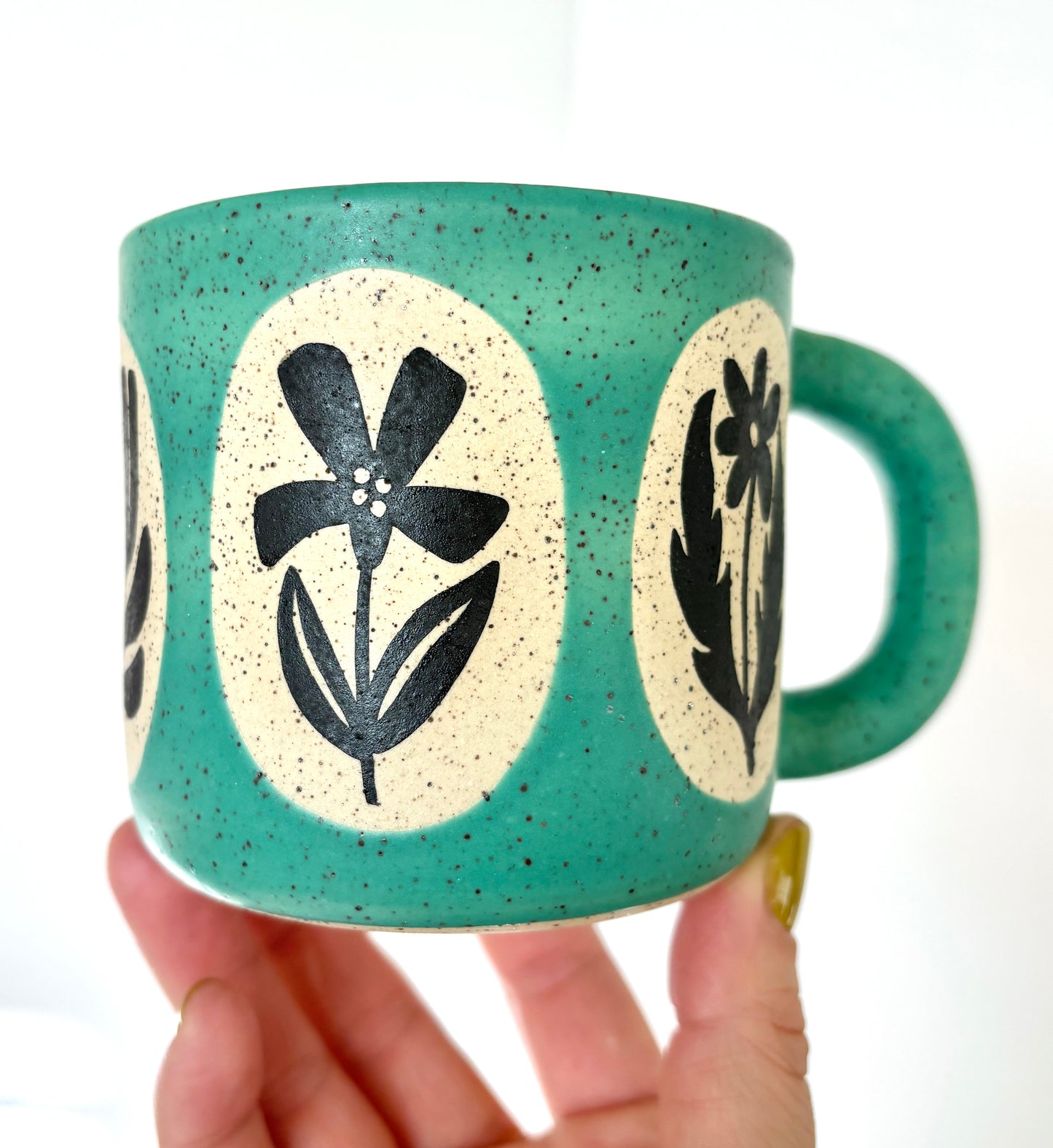 Botanical Mug TEAL