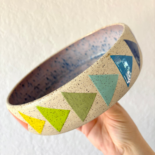 Flying Geese Flat Vessel