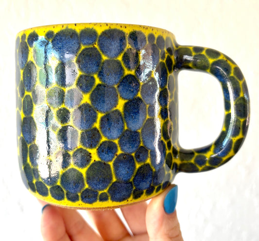 Blob Mug - Blue/Yellow