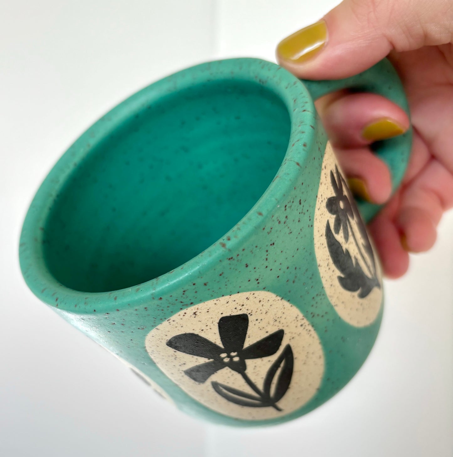 Botanical Mug TEAL