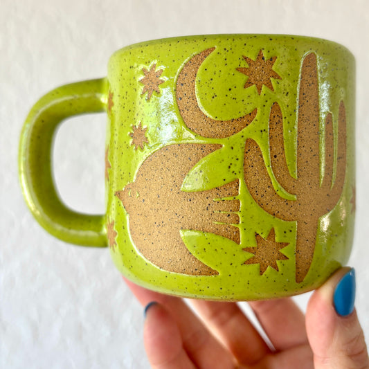 Desert Night Mug - LIME