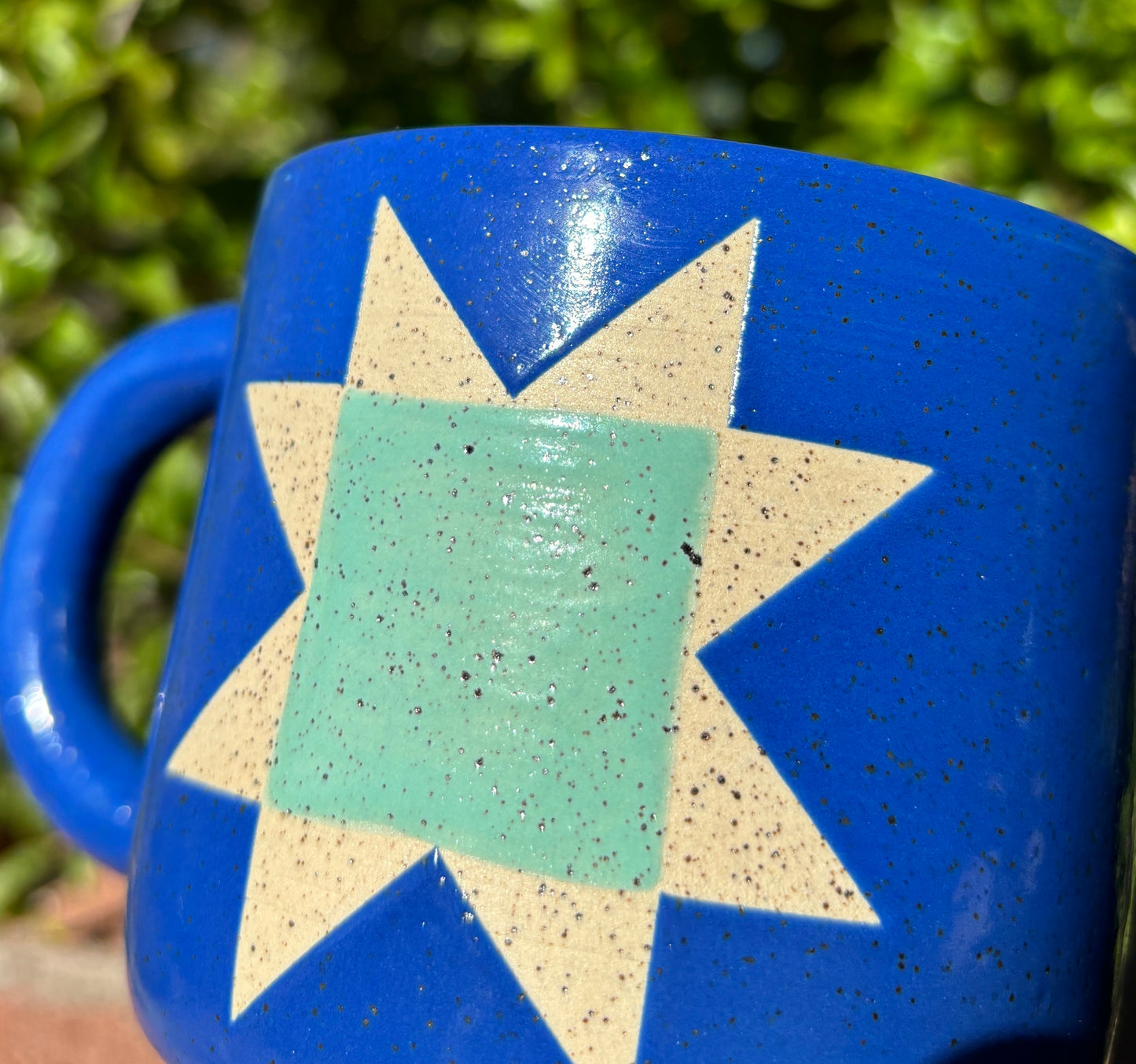 Blue Quilt Mug PREORDER