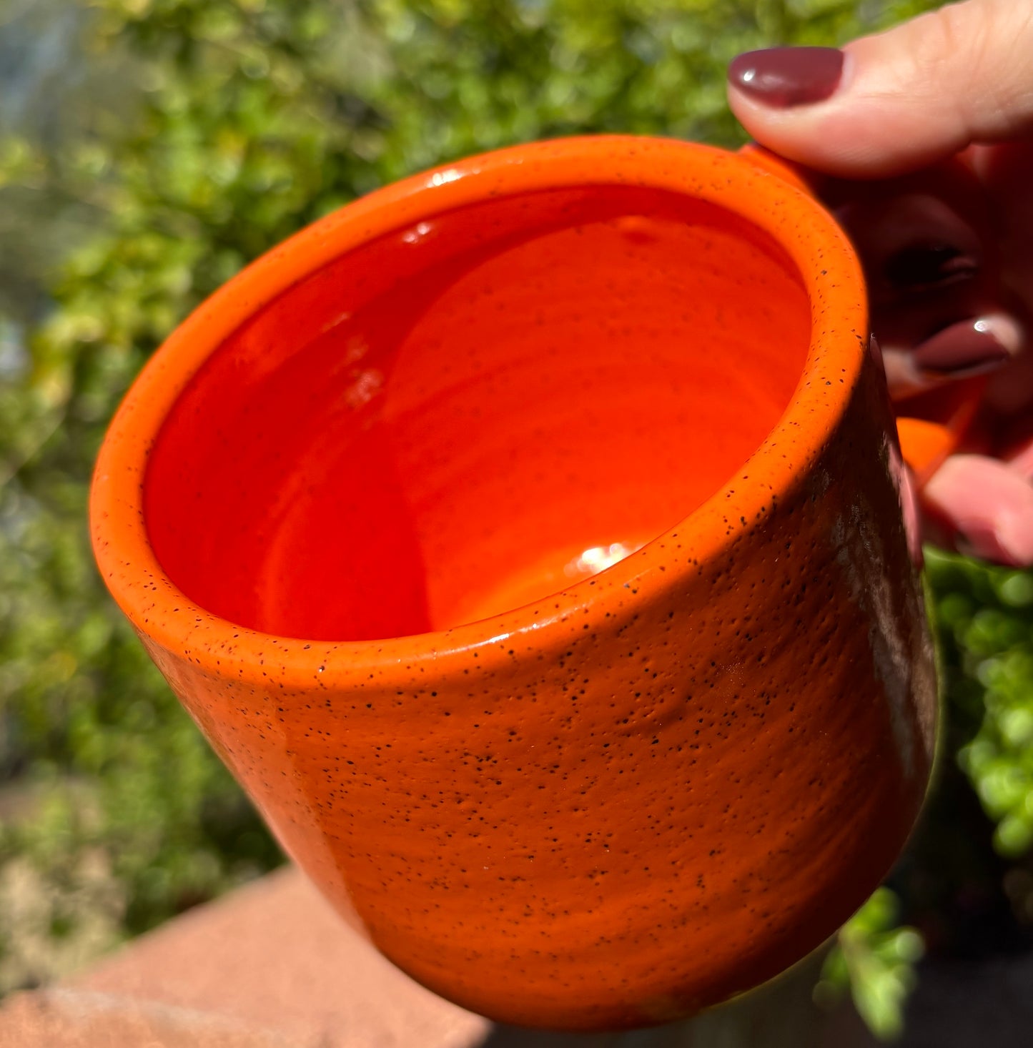 Orange Quilt Mug PREORDER