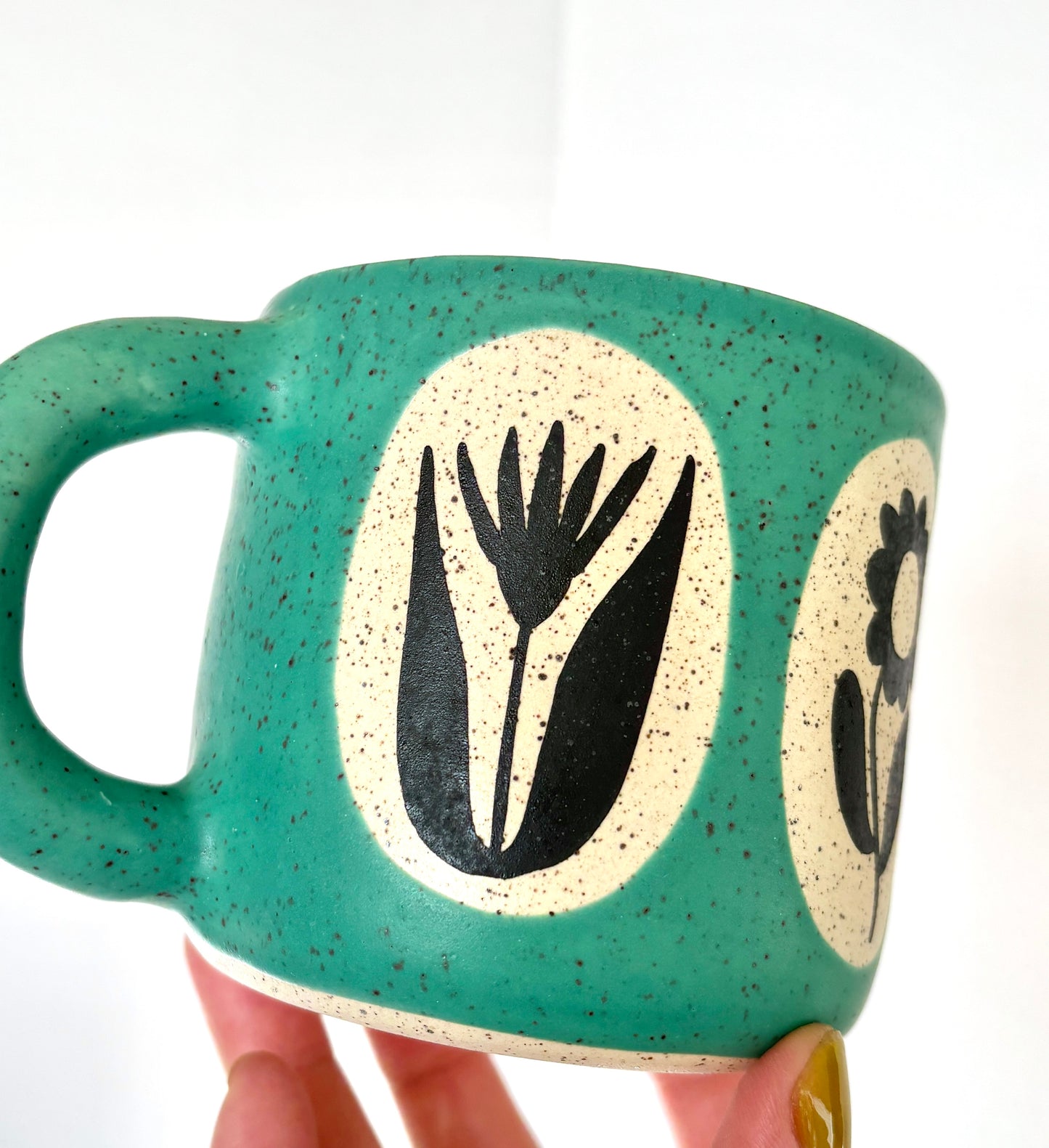 Botanical Mug TEAL