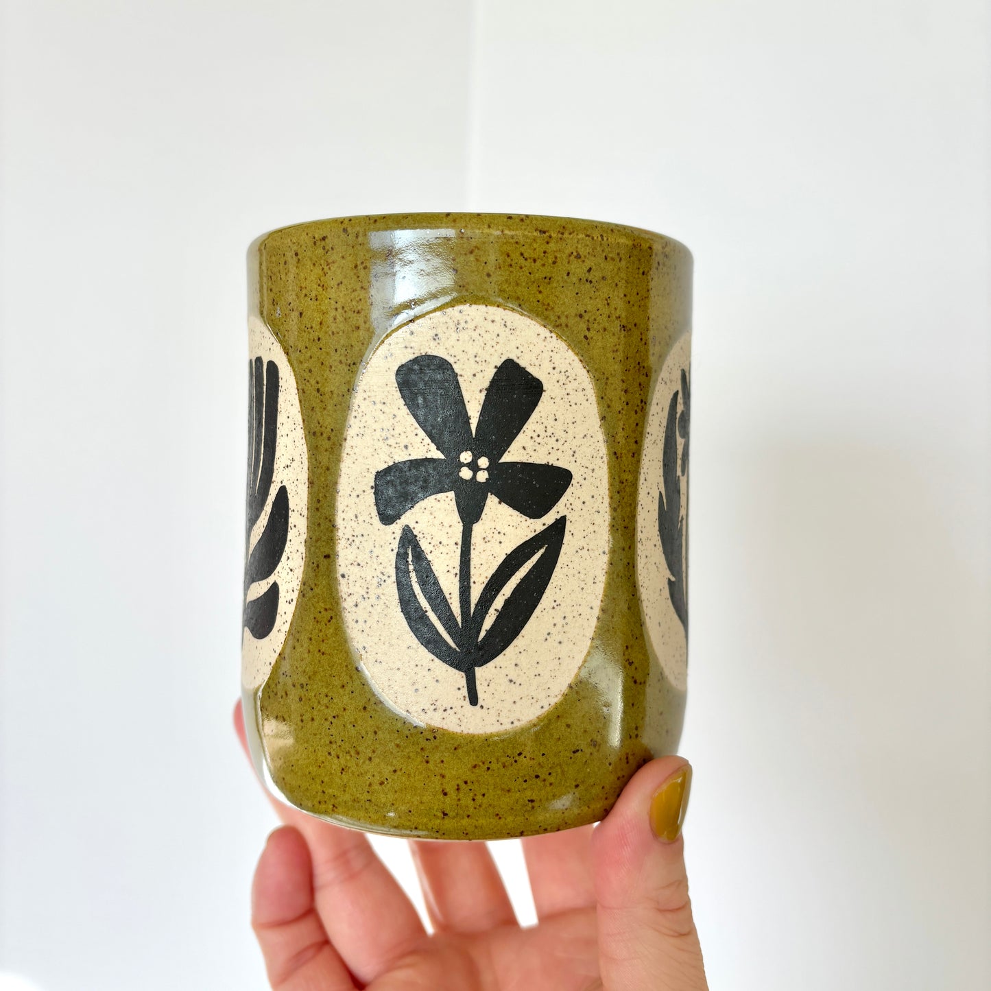 Botanical Vase OLIVE