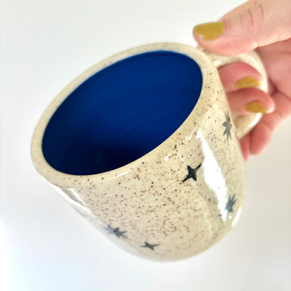 Celestial Bird Mug BLUE