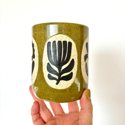 Botanical Vase OLIVE