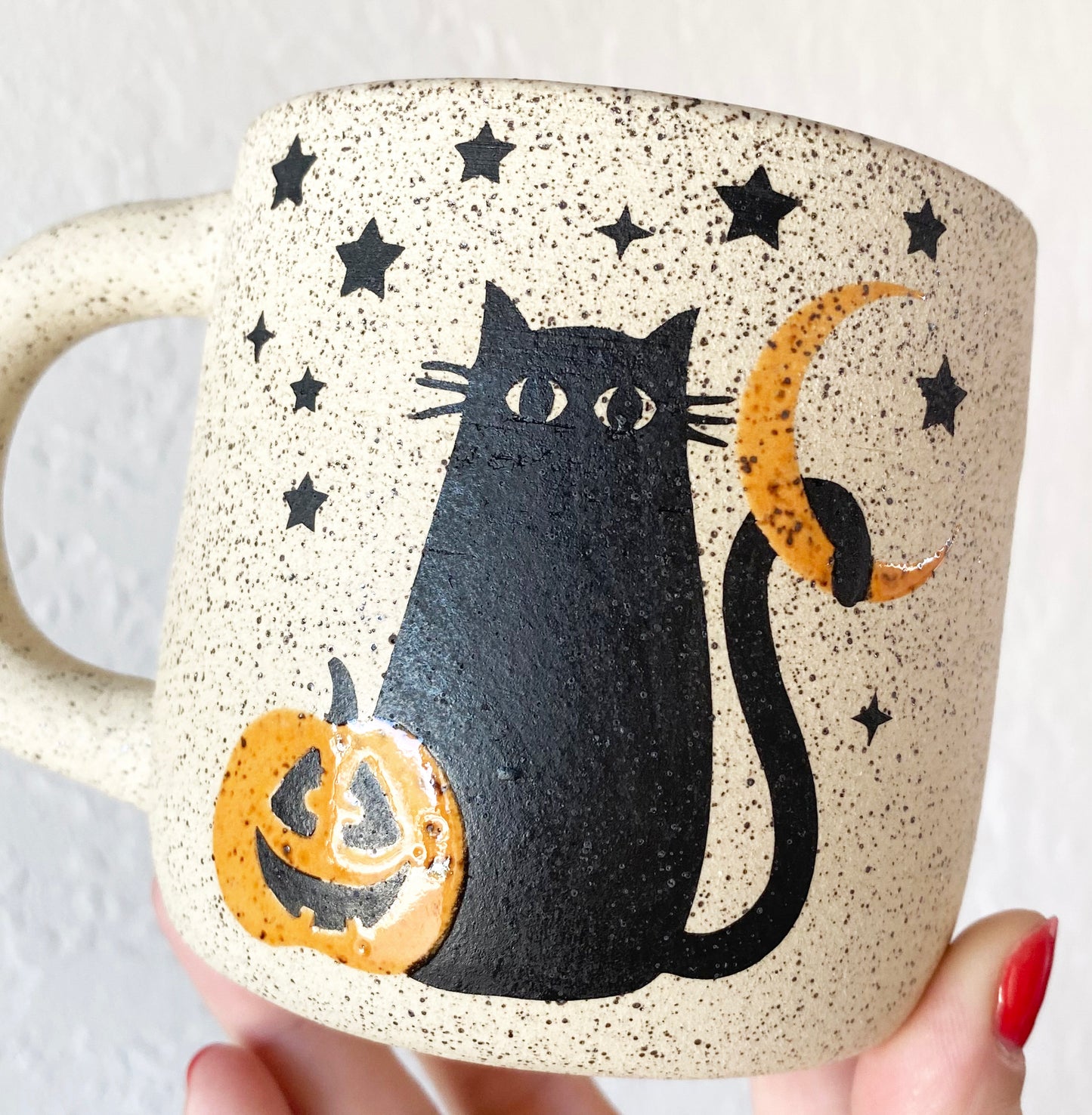 Pumpkin Cat Mug - PREORDER