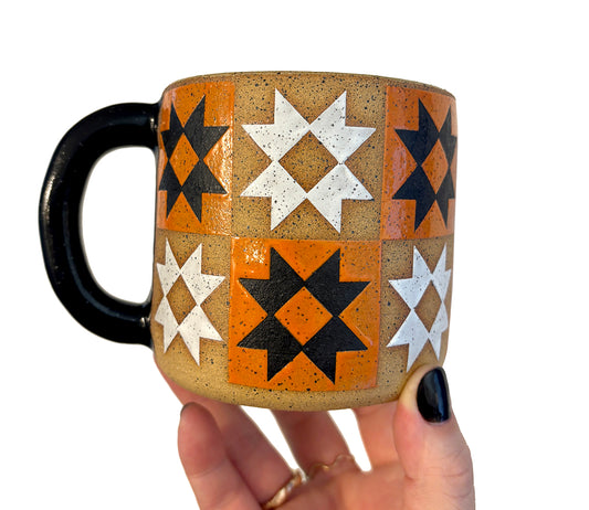 Double Quilt Mug