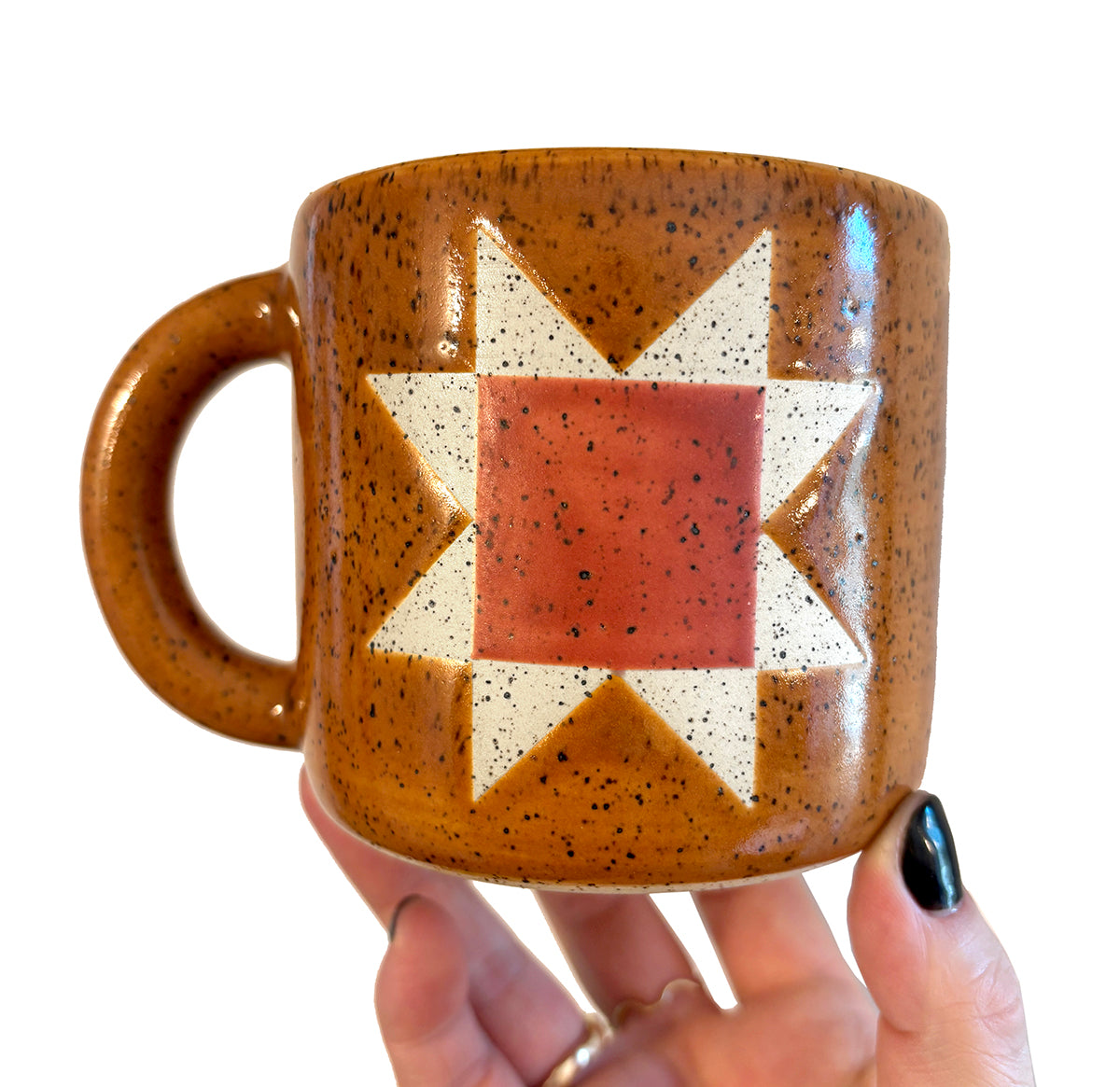 Quilt Mug CINNAMON