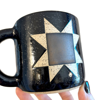 Quilt Mug BLACK