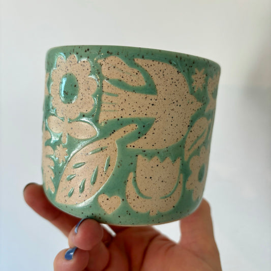 Flora + Fauna Mug - MINT