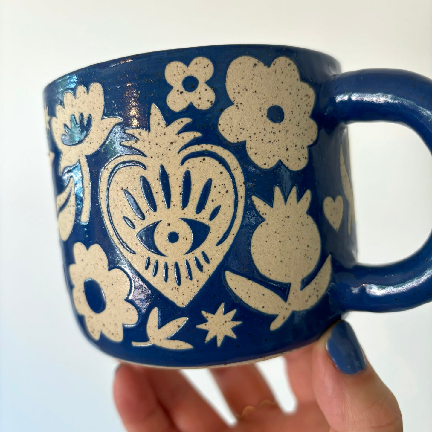 Flora + Fauna Mug - BLUE