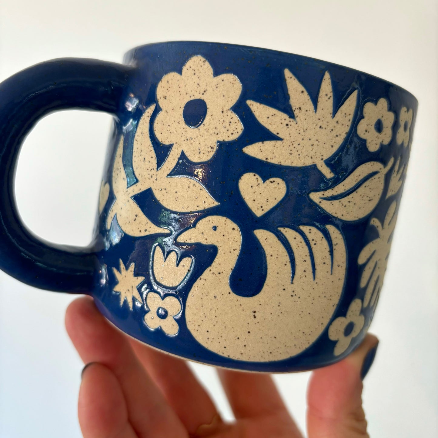 Flora + Fauna Mug - BLUE