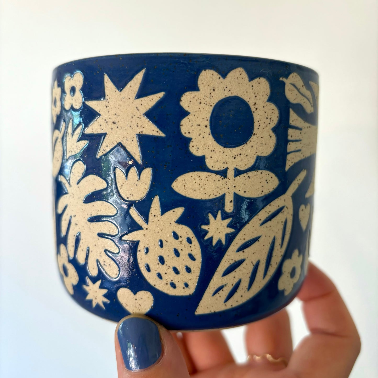 Flora + Fauna Mug - BLUE