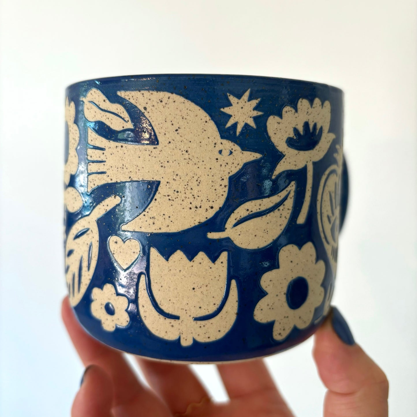 Flora + Fauna Mug - BLUE