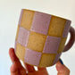 Checkers Mug - LAVENDER