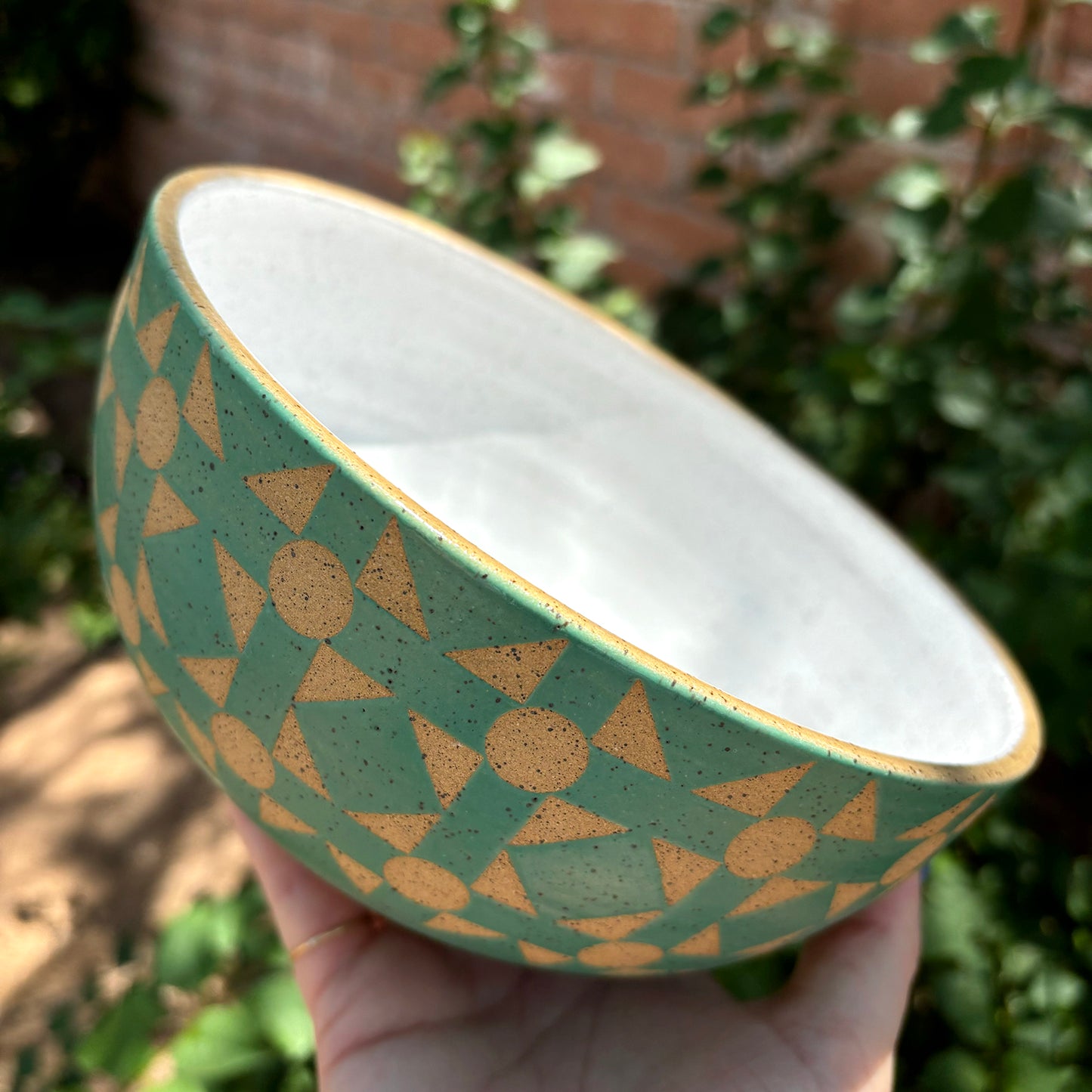 Lisbon Tile Bowl - TEAL