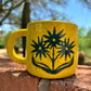 Triplet Flower Mug - YELLOW