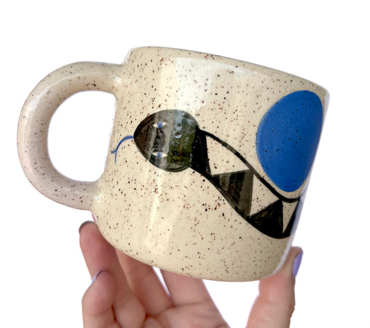 Snake Mug - blue