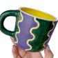 Squiggle Mug - GREEN