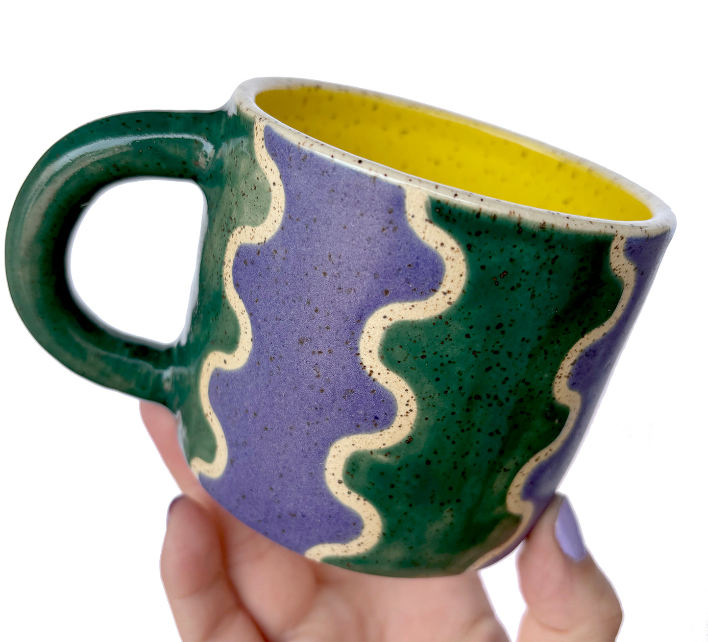 Squiggle Mug - GREEN