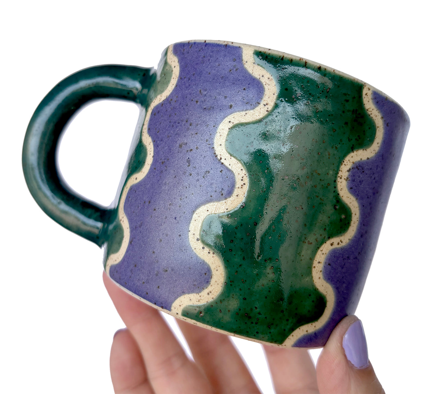 Squiggle Mug - GREEN