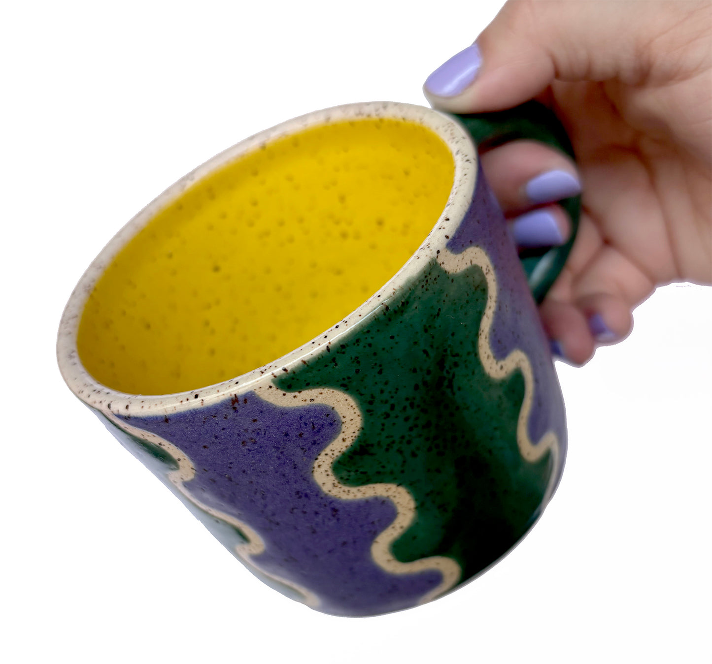 Squiggle Mug - GREEN